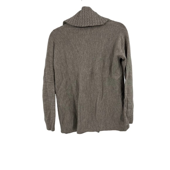 Ellen Tracy 100% Extra Fine Merino Wool Wrap Cowl Neck Sweater Women's Large - Picture 2 of 7